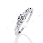 Load image into Gallery viewer, Accented Engagement Ring ENAC1204
