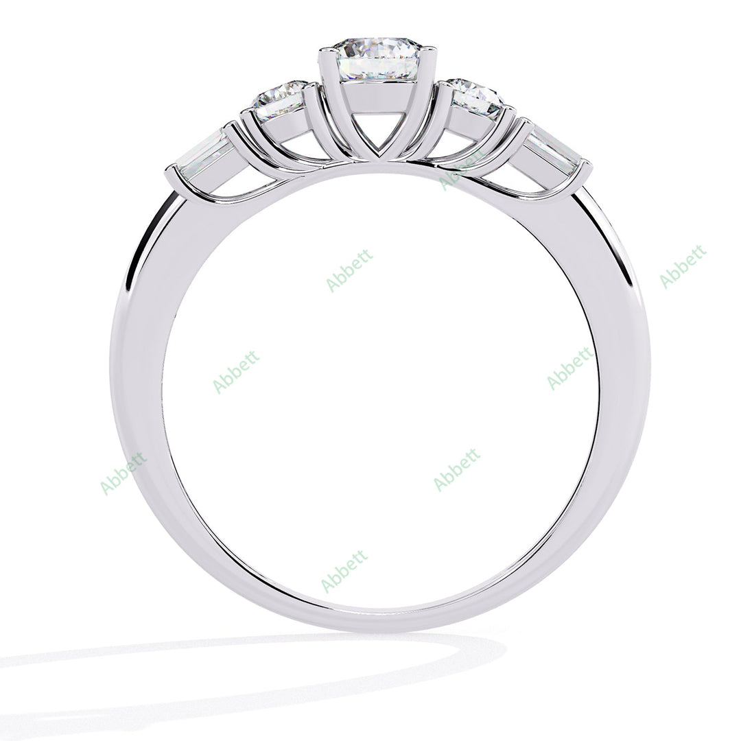 Accented Engagement Ring ENAC1204