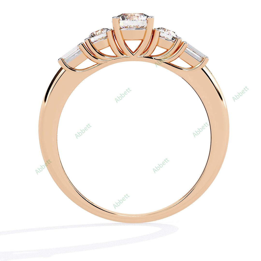 Accented Engagement Ring ENAC1204