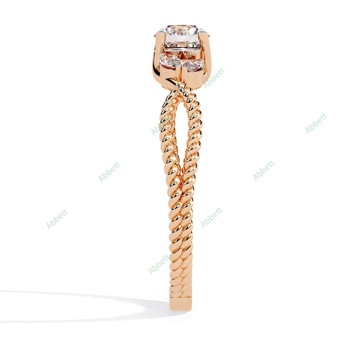 Accented Engagement Ring ENAC1205
