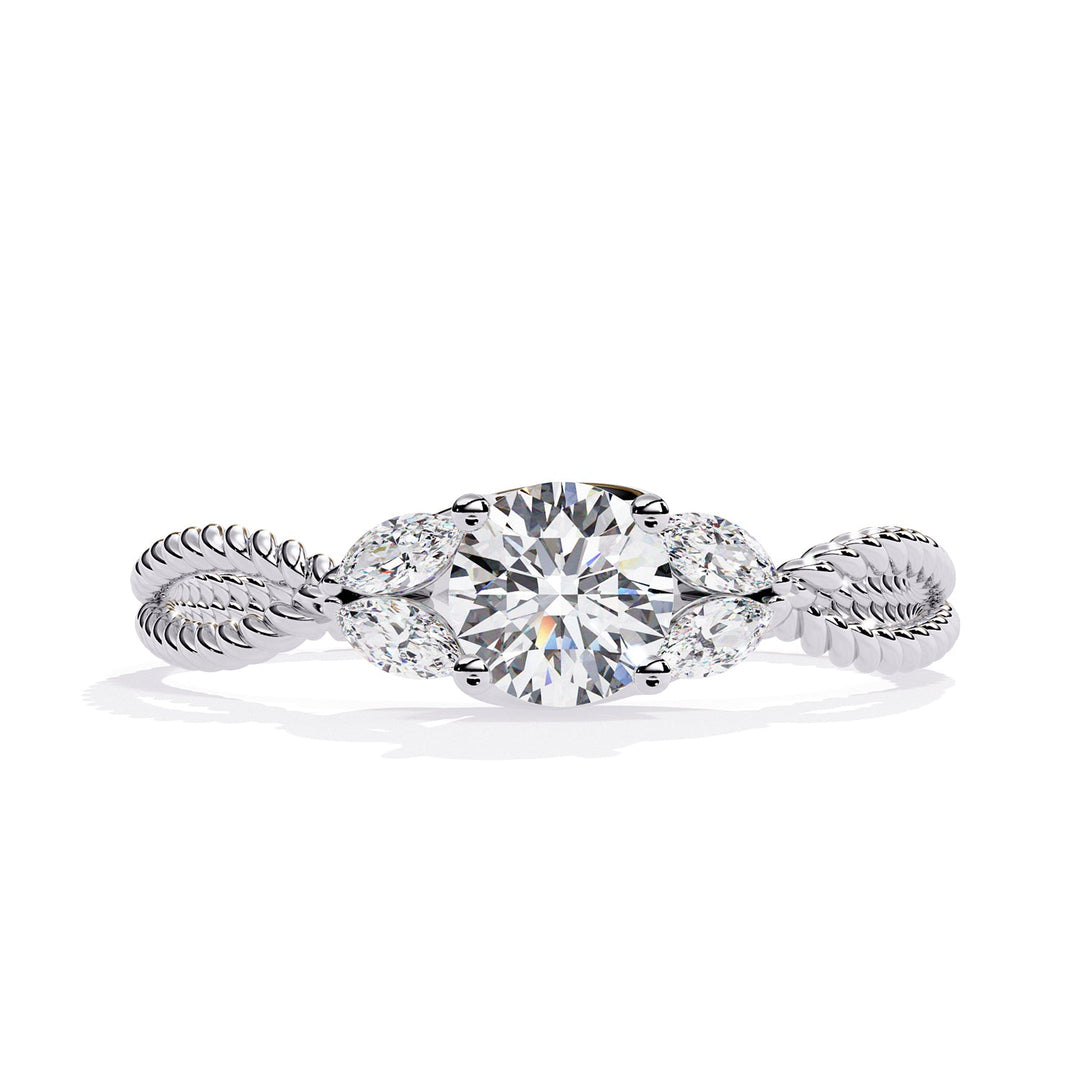 Accented Engagement Ring ENAC1205