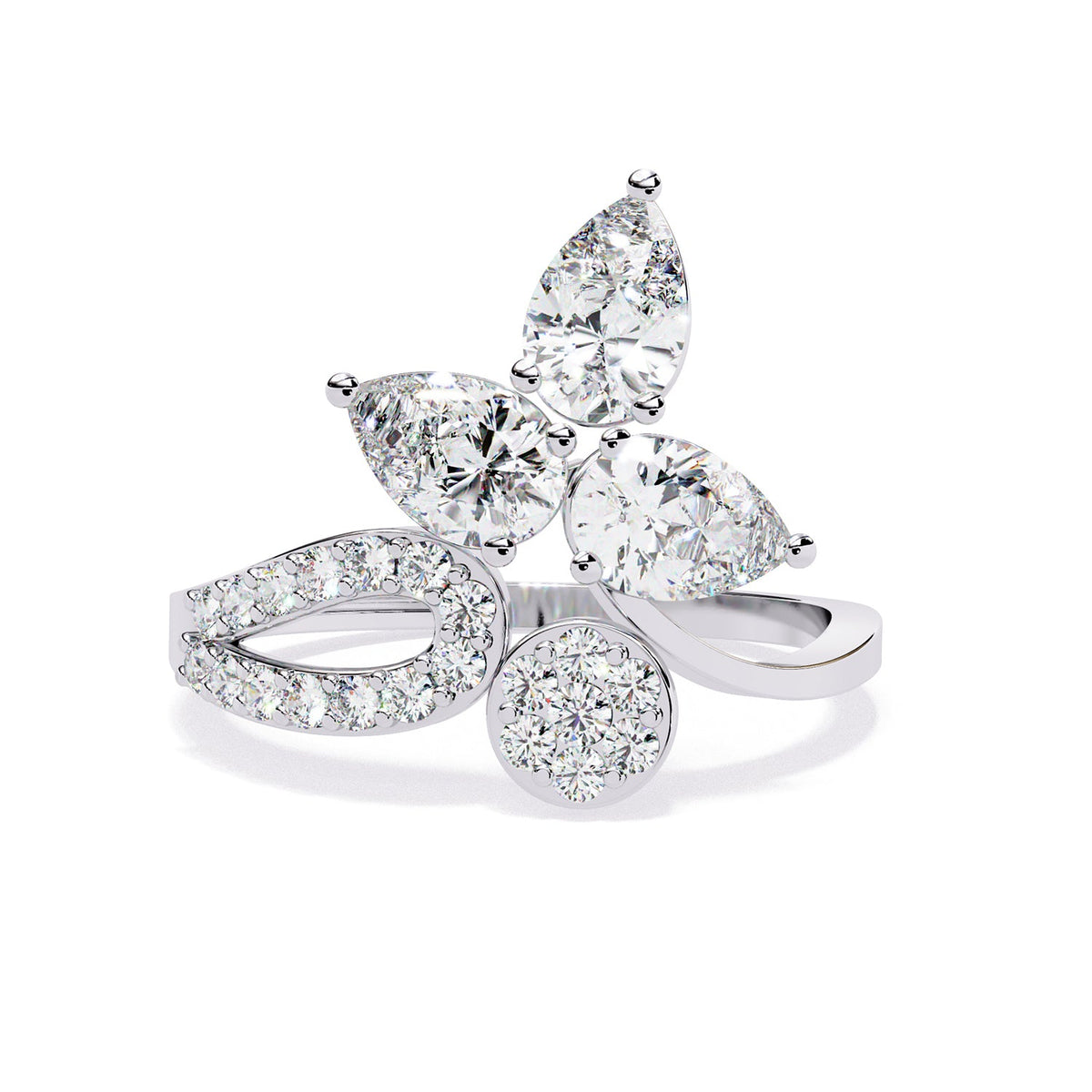 Accented Engagement Ring ENAC1207