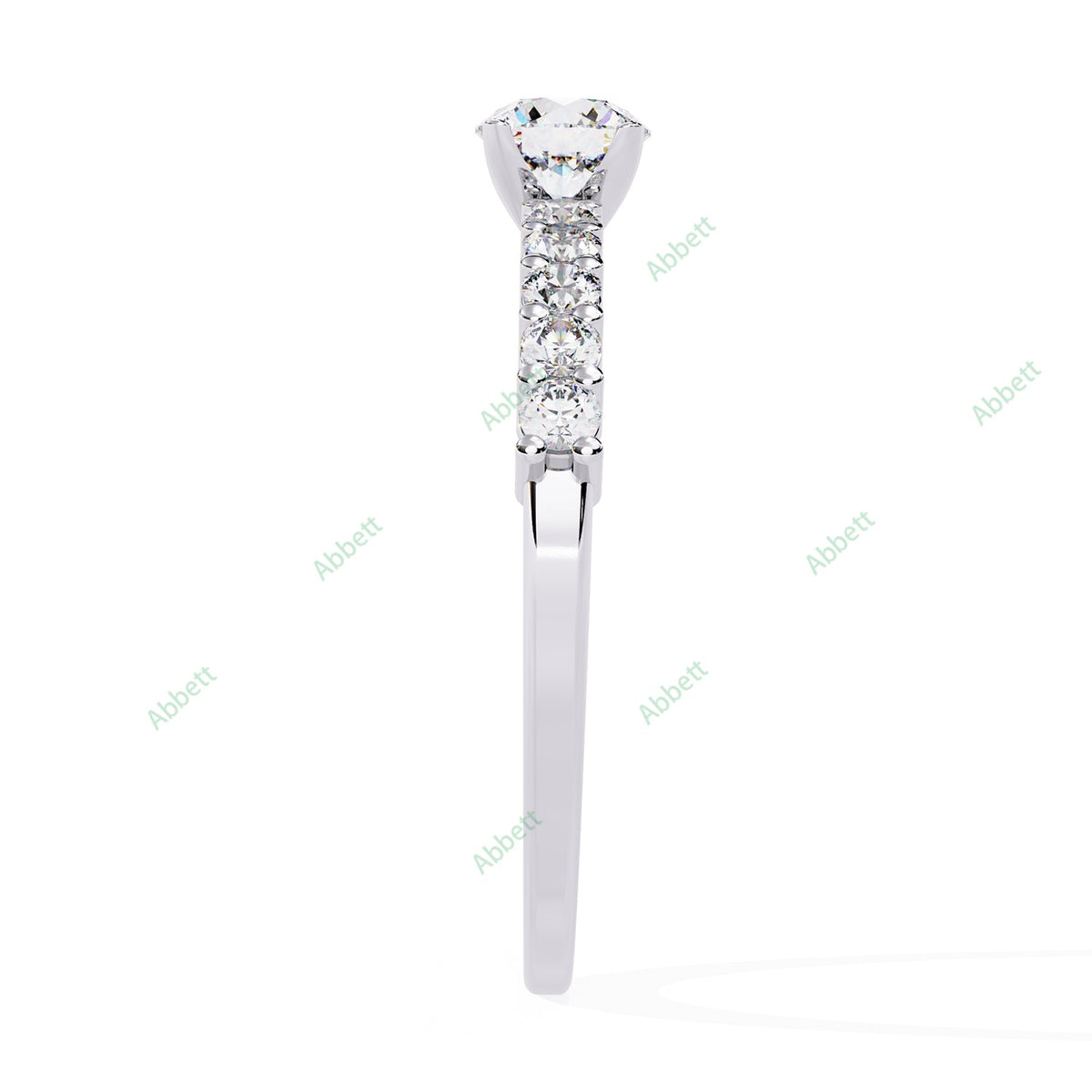 Accented Engagement Ring ENAC1208