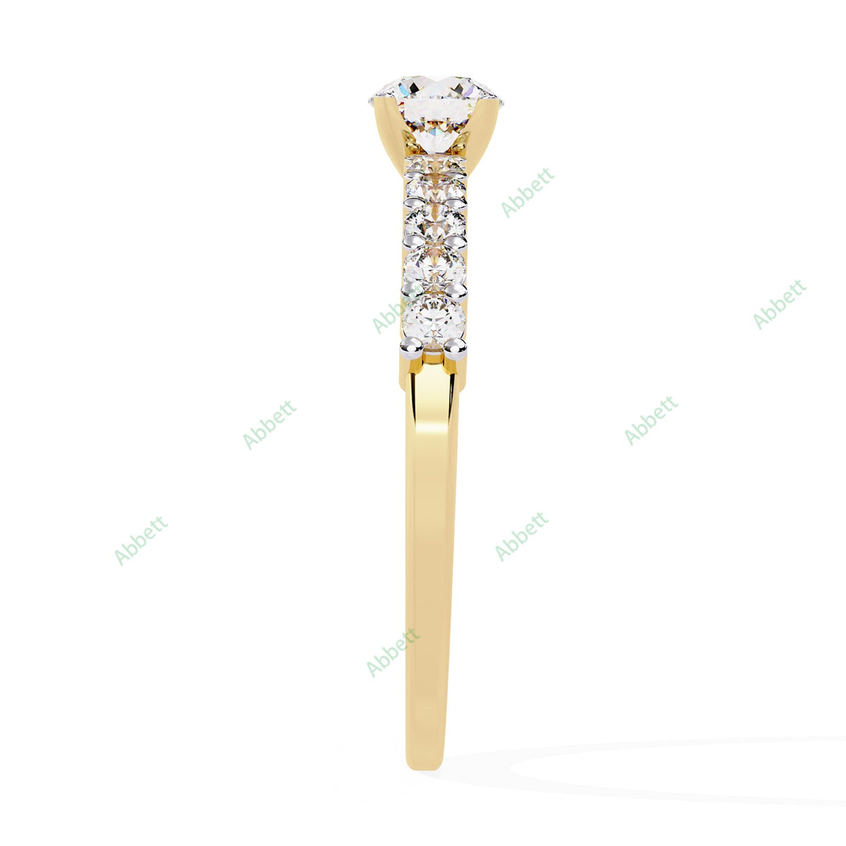 Accented Engagement Ring ENAC1208