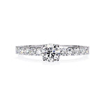 Load image into Gallery viewer, Accented Engagement Ring ENAC1208
