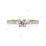 Load image into Gallery viewer, Accented Engagement Ring ENAC1208
