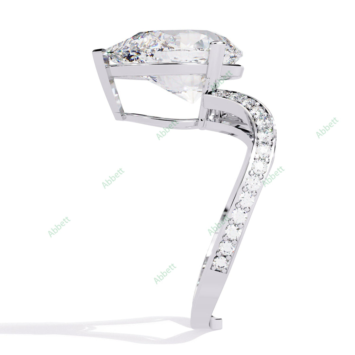 Accented Engagement Ring ENAC1209
