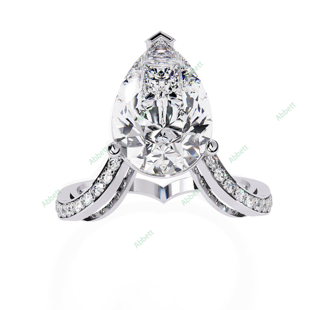 Accented Engagement Ring ENAC1209