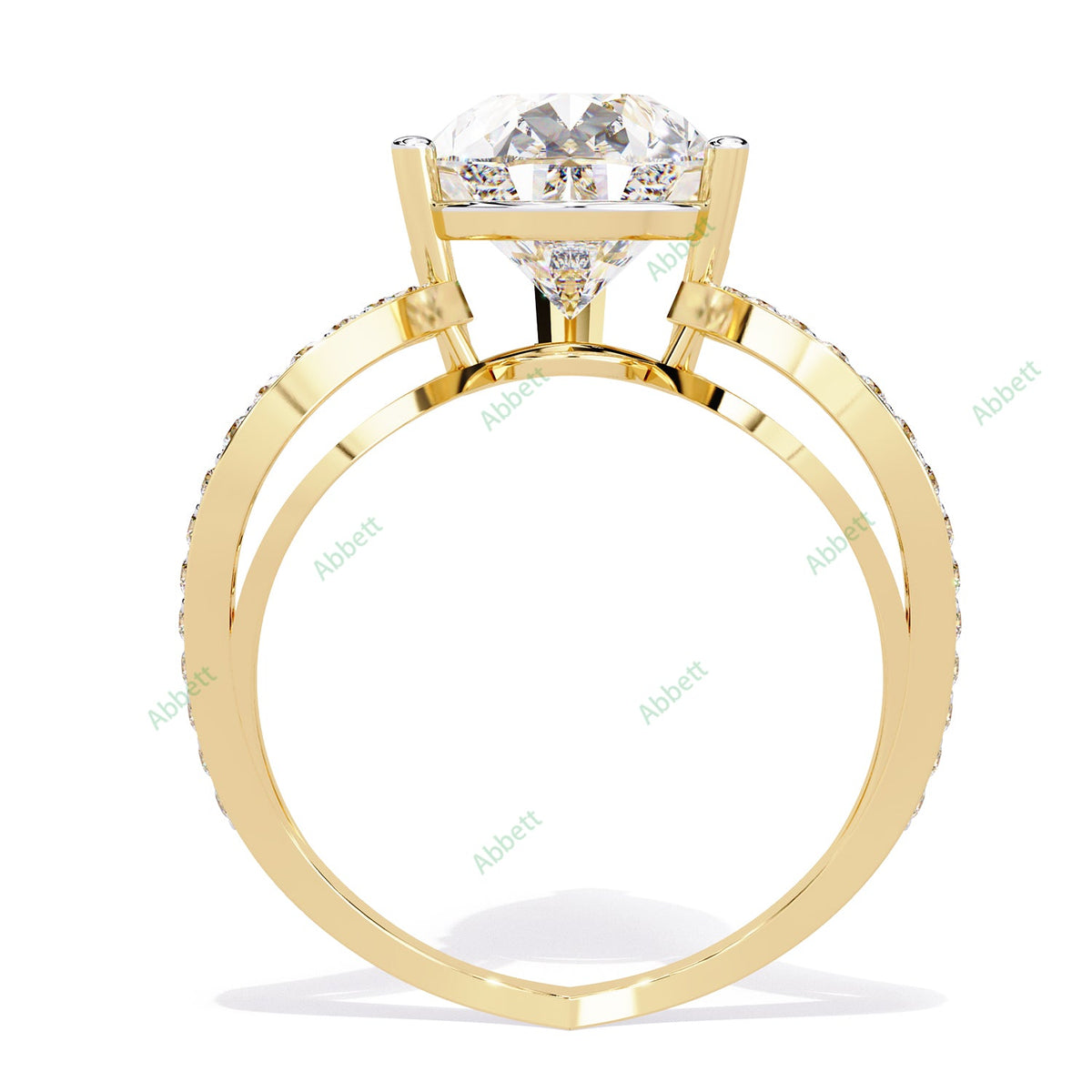 Accented Engagement Ring ENAC1209