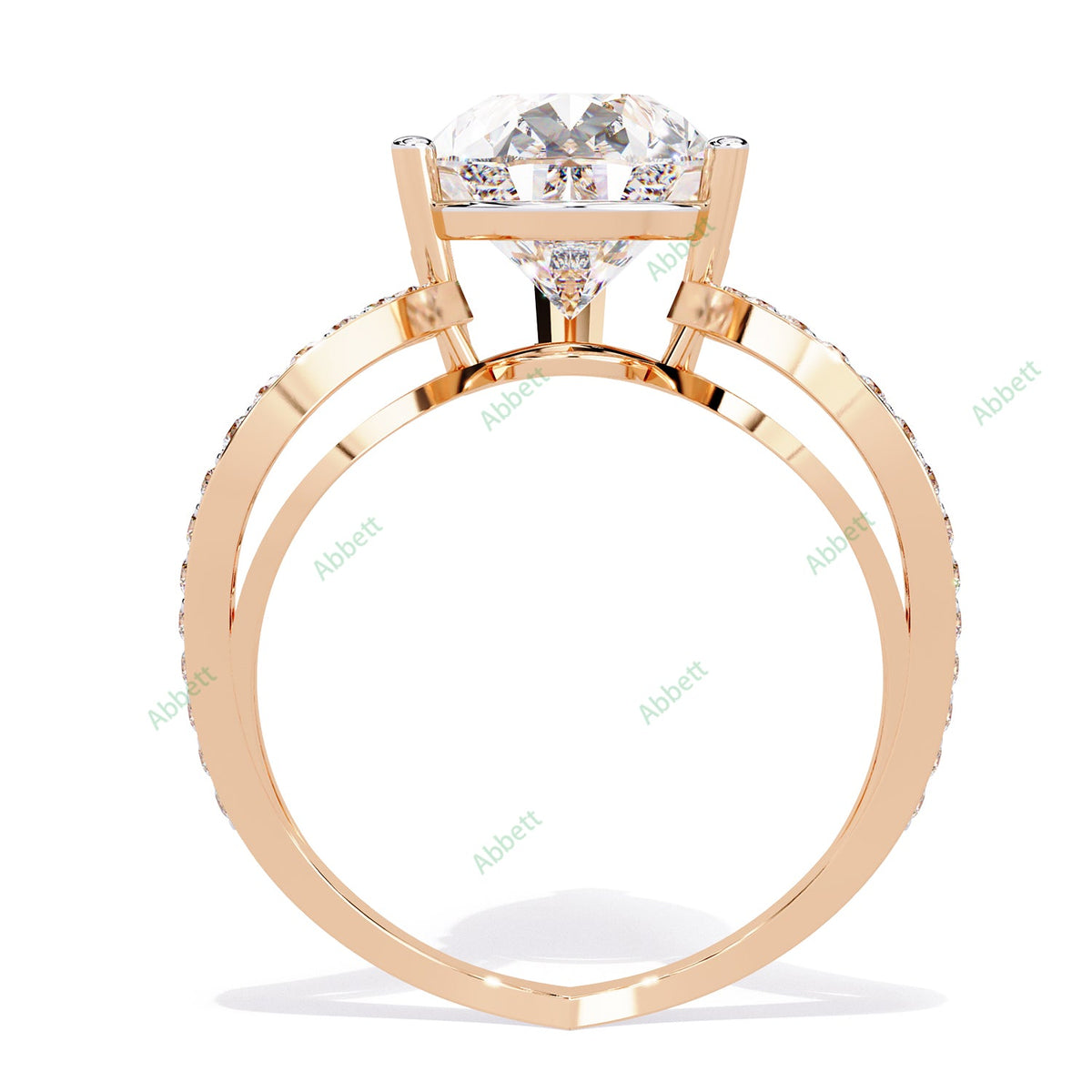 Accented Engagement Ring ENAC1209