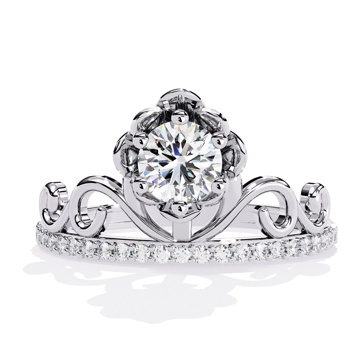 Accented Engagement Ring ENAC1210