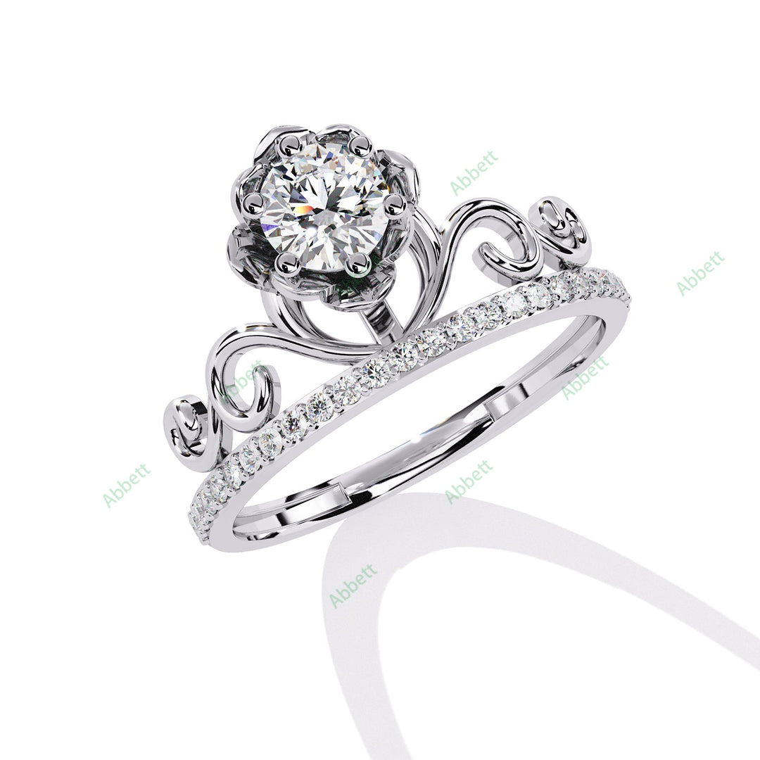 Accented Engagement Ring ENAC1210