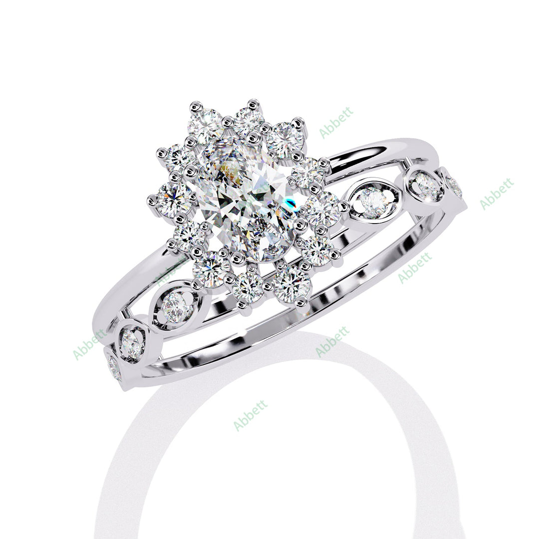 Accented Engagement Ring ENAC1212