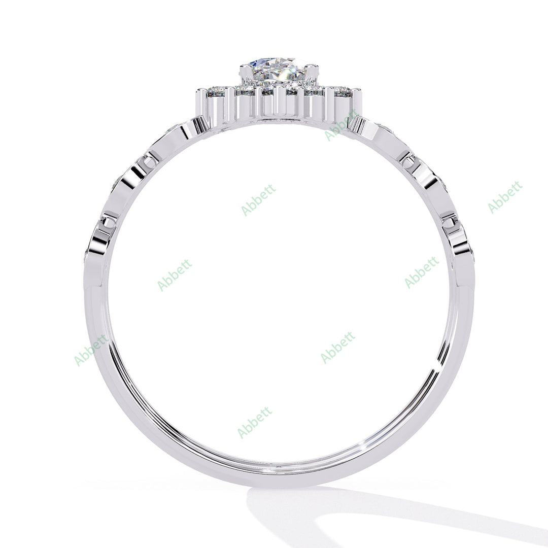 Accented Engagement Ring ENAC1212