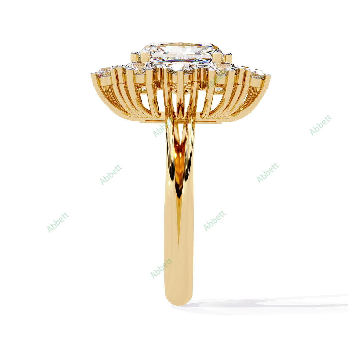 Accented Engagement Ring ENAC1213