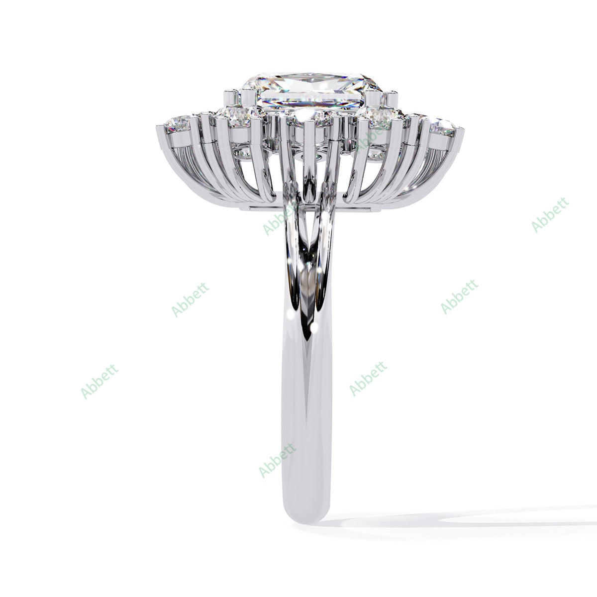Accented Engagement Ring ENAC1213