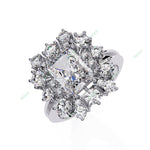 Load image into Gallery viewer, Accented Engagement Ring ENAC1213