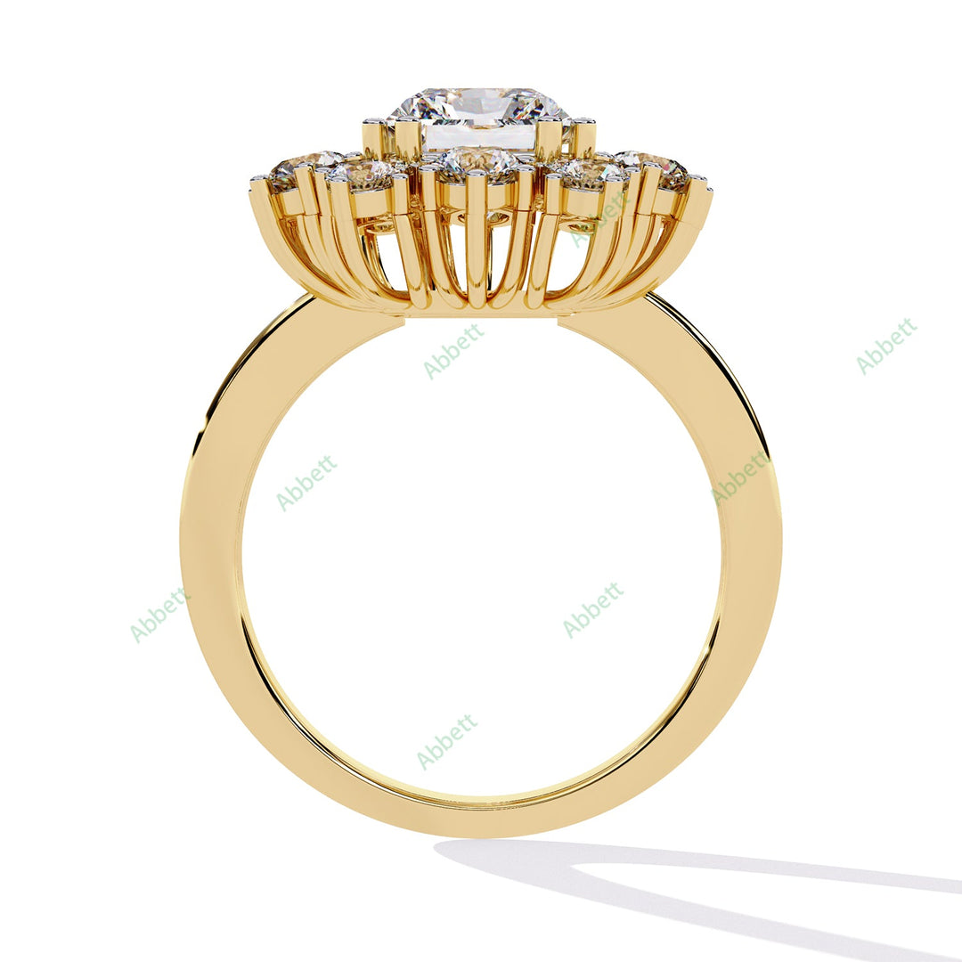 Accented Engagement Ring ENAC1213