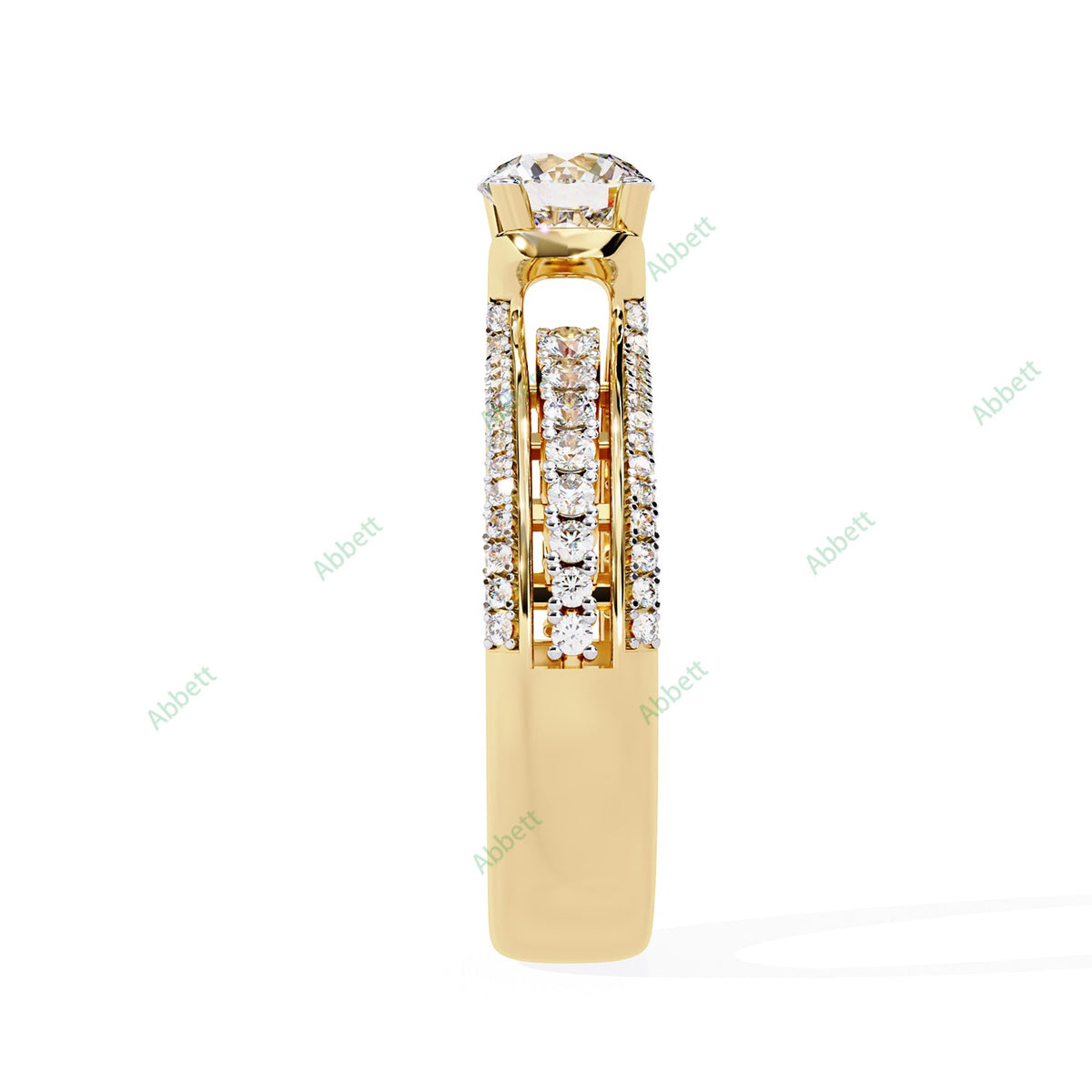 Accented Engagement Ring ENAC1215