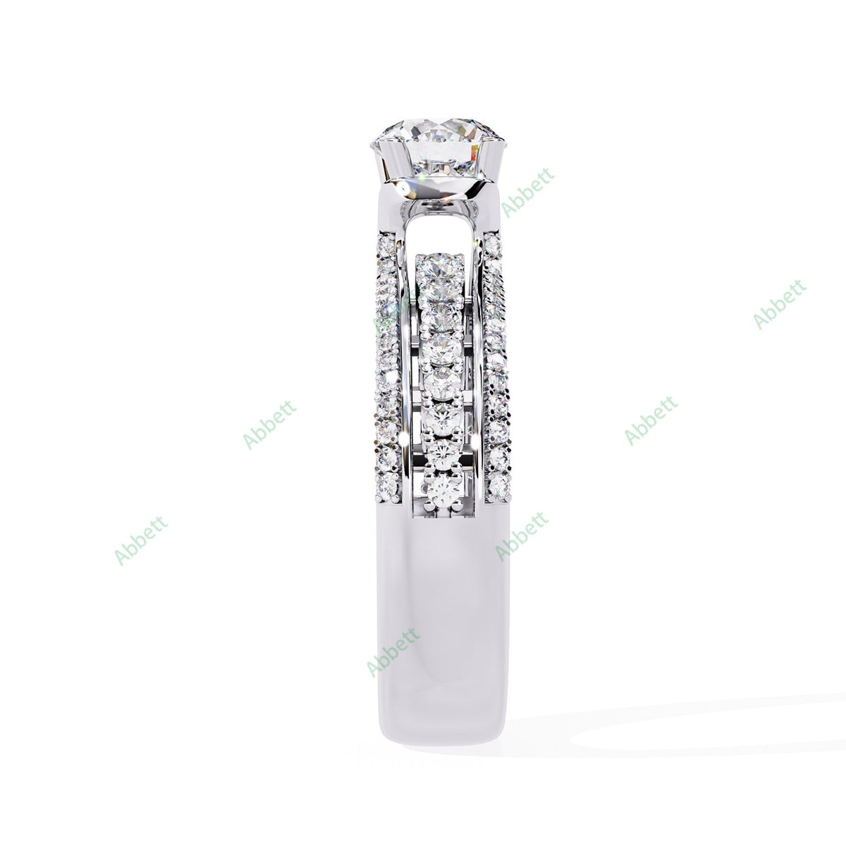 Accented Engagement Ring ENAC1215