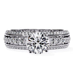 Load image into Gallery viewer, Accented Engagement Ring ENAC1215
