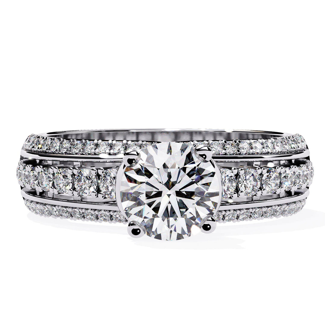 Accented Engagement Ring ENAC1215