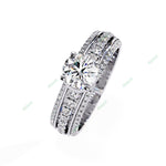 Load image into Gallery viewer, Accented Engagement Ring ENAC1215