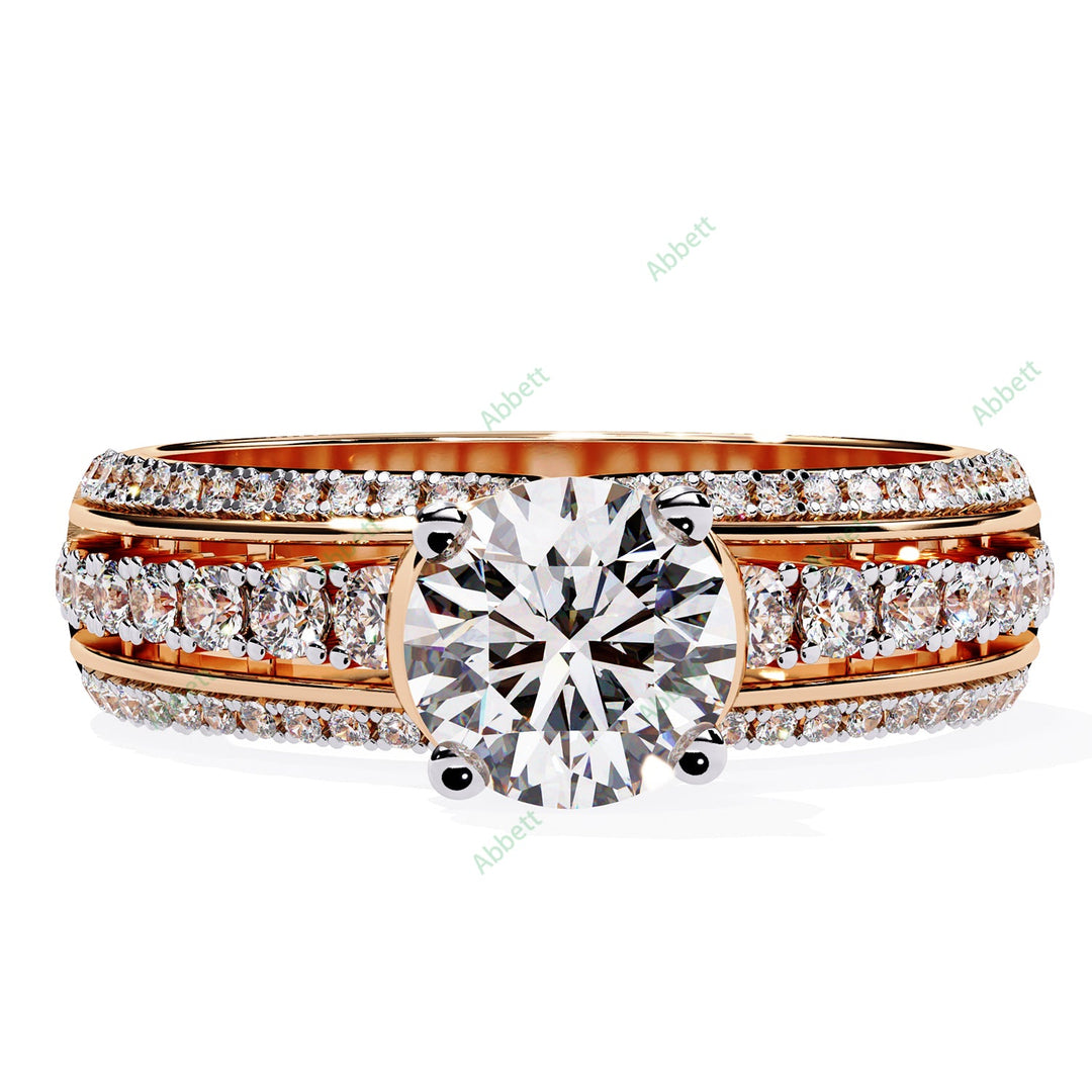 Accented Engagement Ring ENAC1215