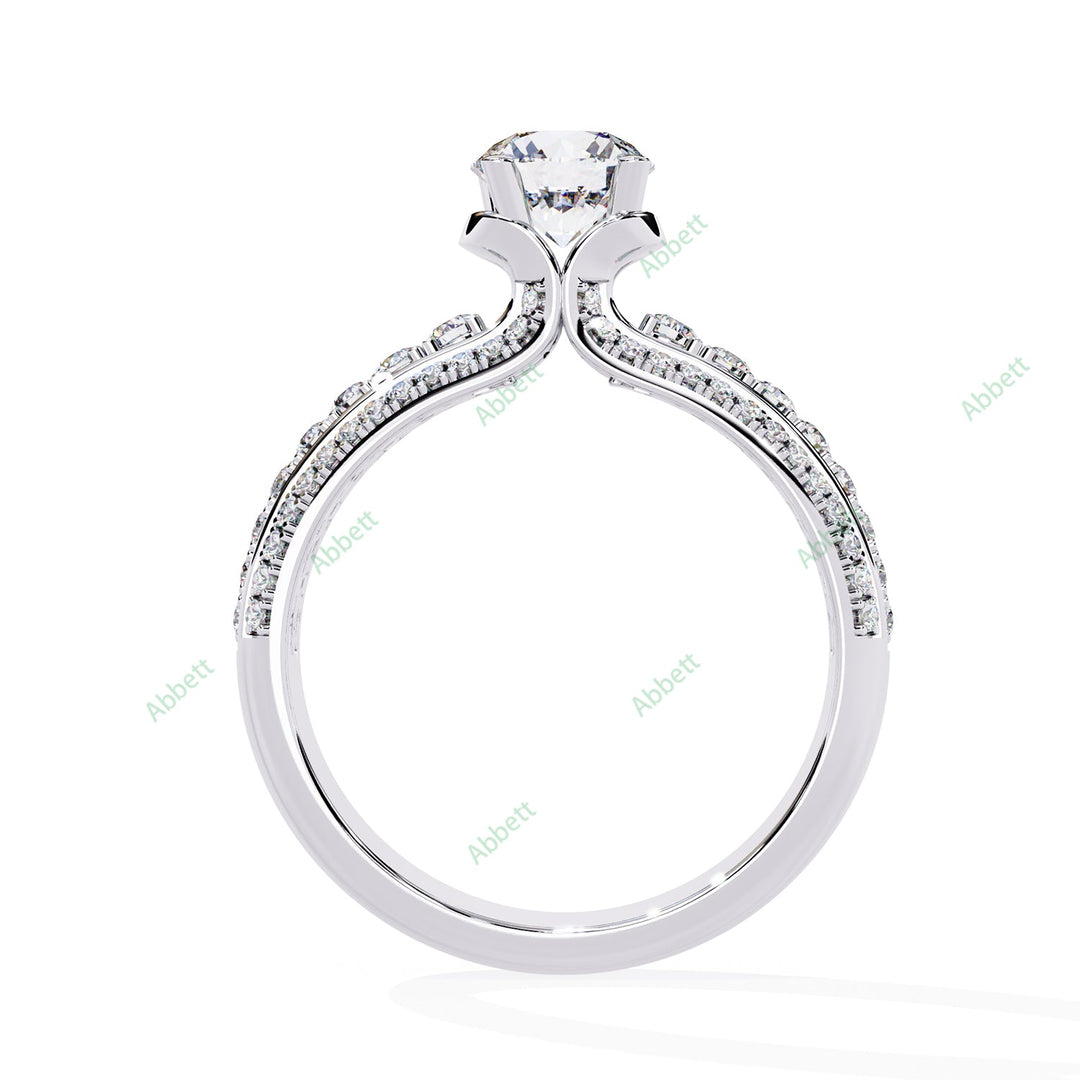 Accented Engagement Ring ENAC1215
