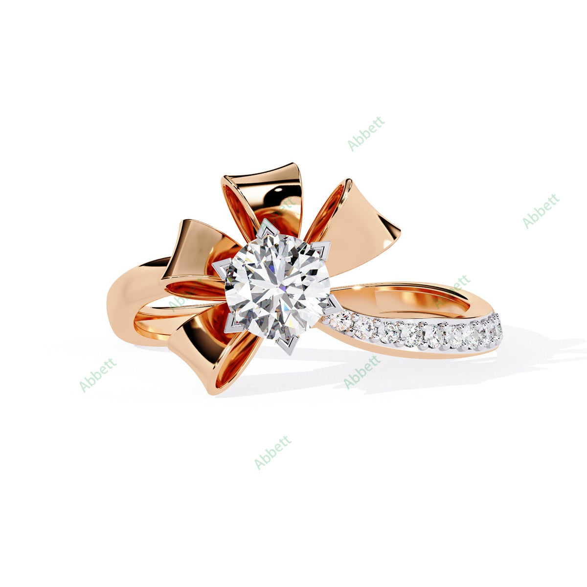 Accented Engagement Ring ENAC1216