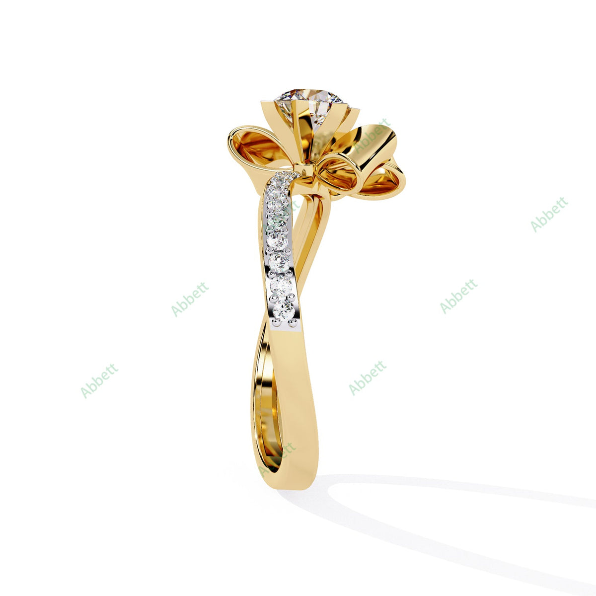 Accented Engagement Ring ENAC1216