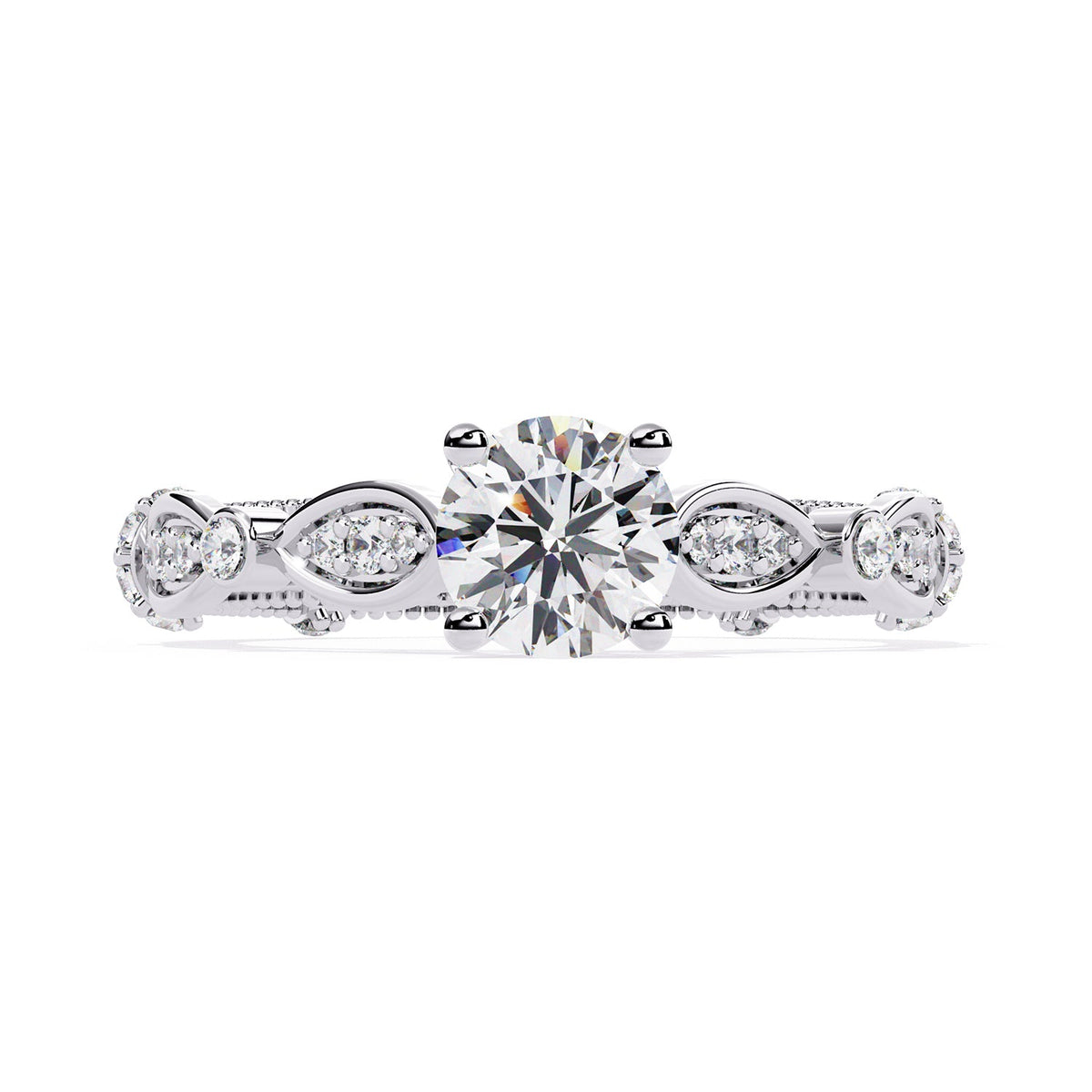 Accented Engagement Ring ENAC1217