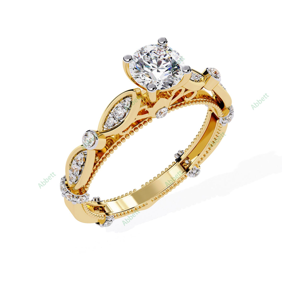 Accented Engagement Ring ENAC1217