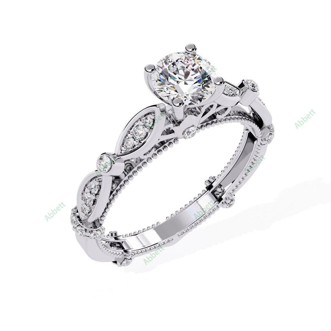 Accented Engagement Ring ENAC1217