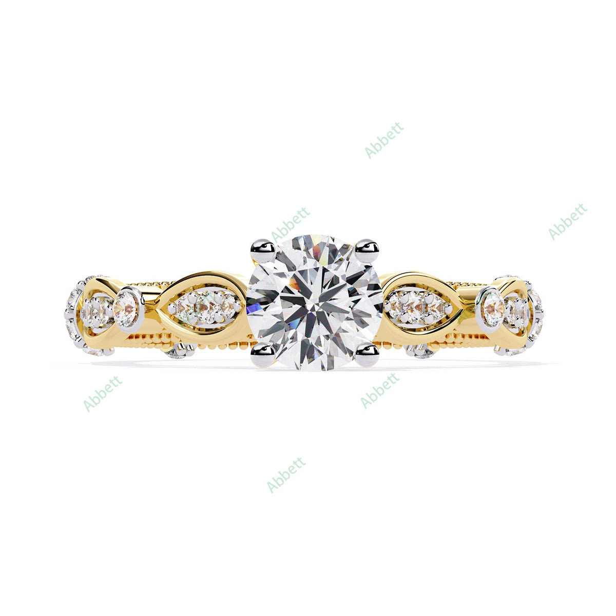 Accented Engagement Ring ENAC1217