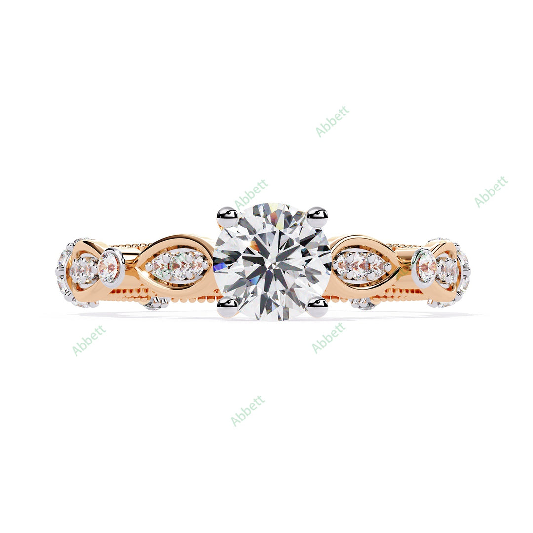 Accented Engagement Ring ENAC1217