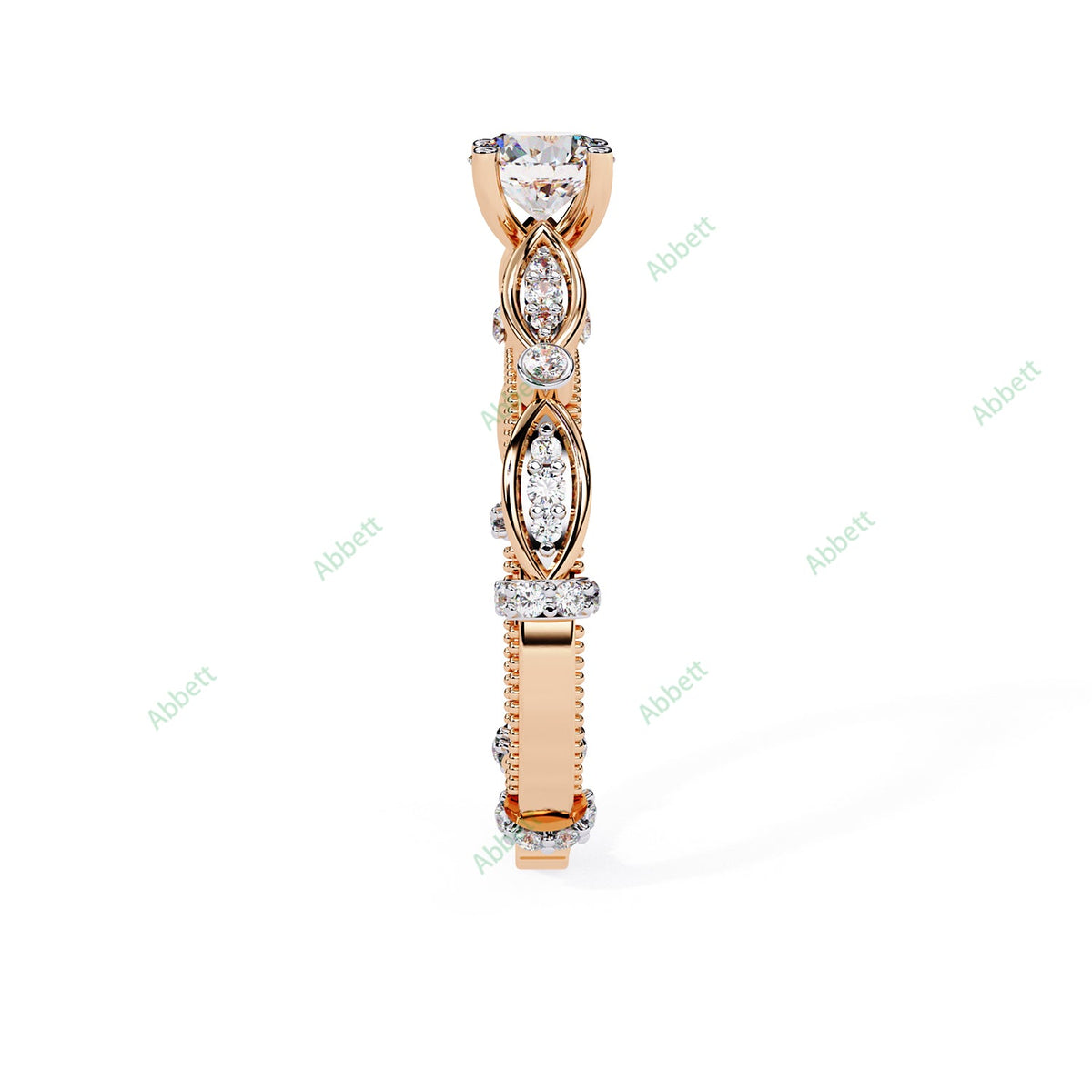 Accented Engagement Ring ENAC1217