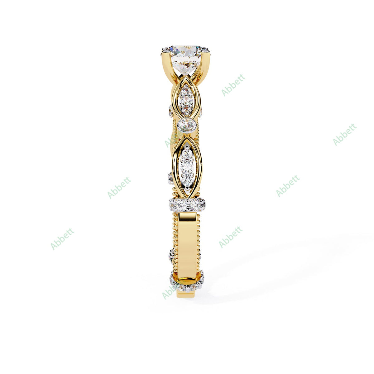 Accented Engagement Ring ENAC1217