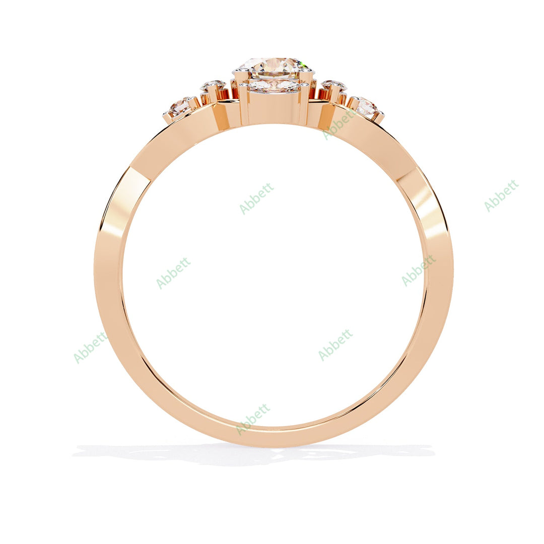 Accented Engagement Ring ENAC1218