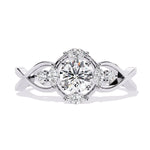Load image into Gallery viewer, Accented Engagement Ring ENAC1218
