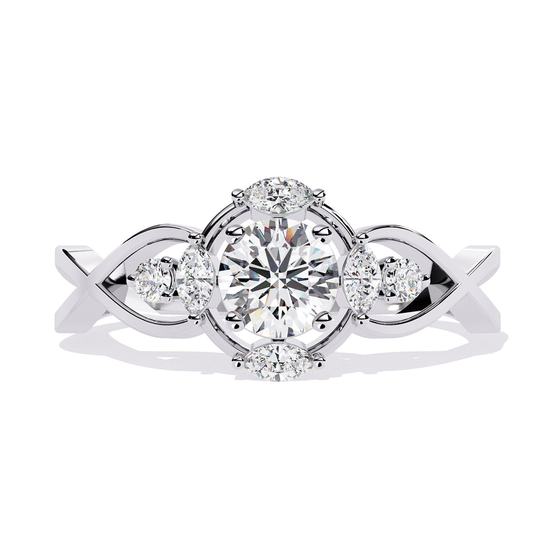 Accented Engagement Ring ENAC1218