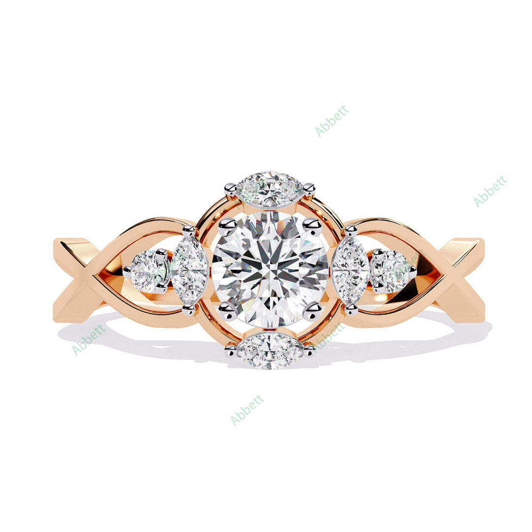 Accented Engagement Ring ENAC1218