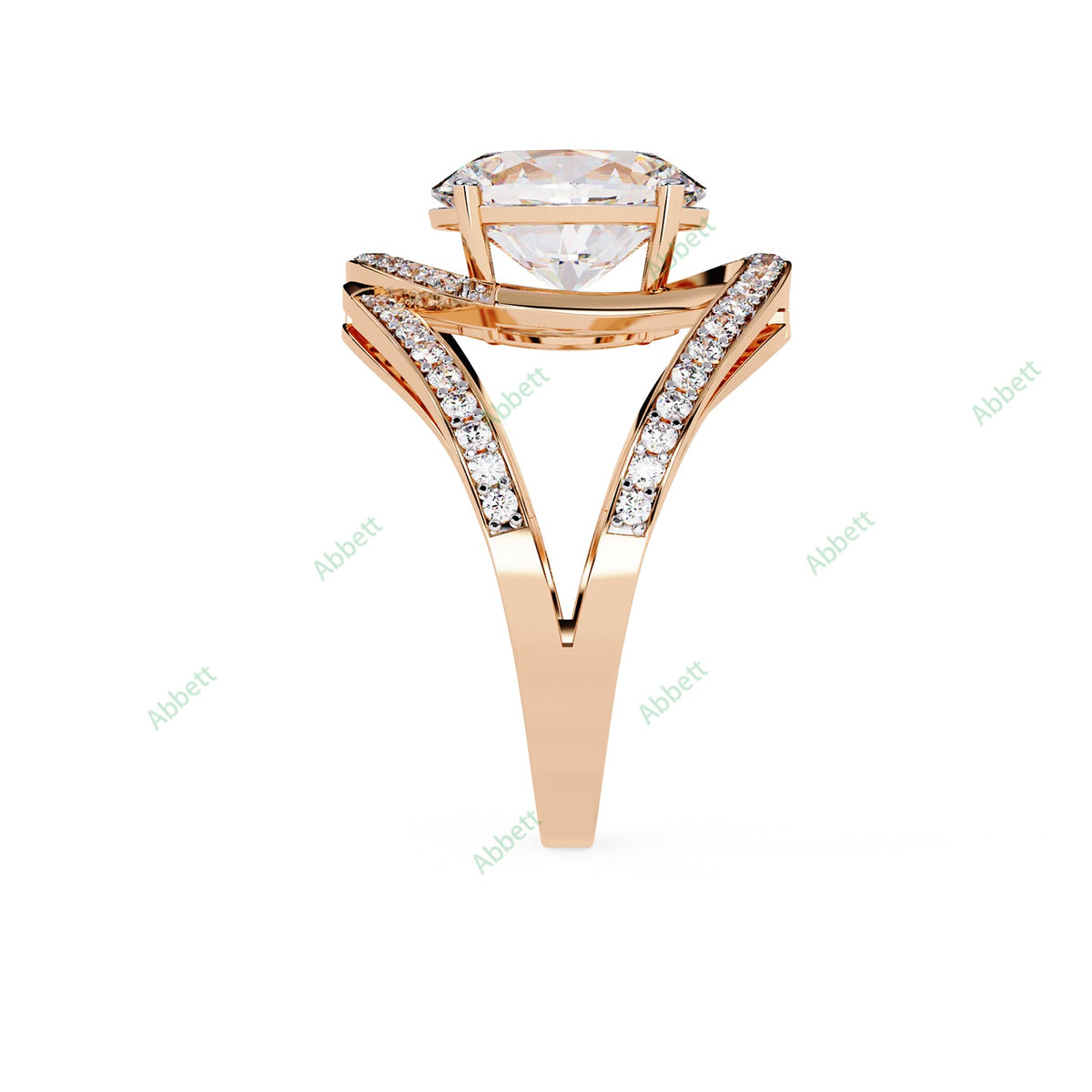 Accented Engagement Ring ENAC1219