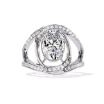 Load image into Gallery viewer, Accented Engagement Ring ENAC1219
