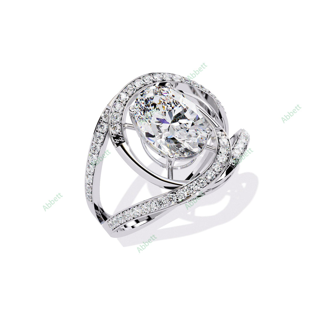 Accented Engagement Ring ENAC1219