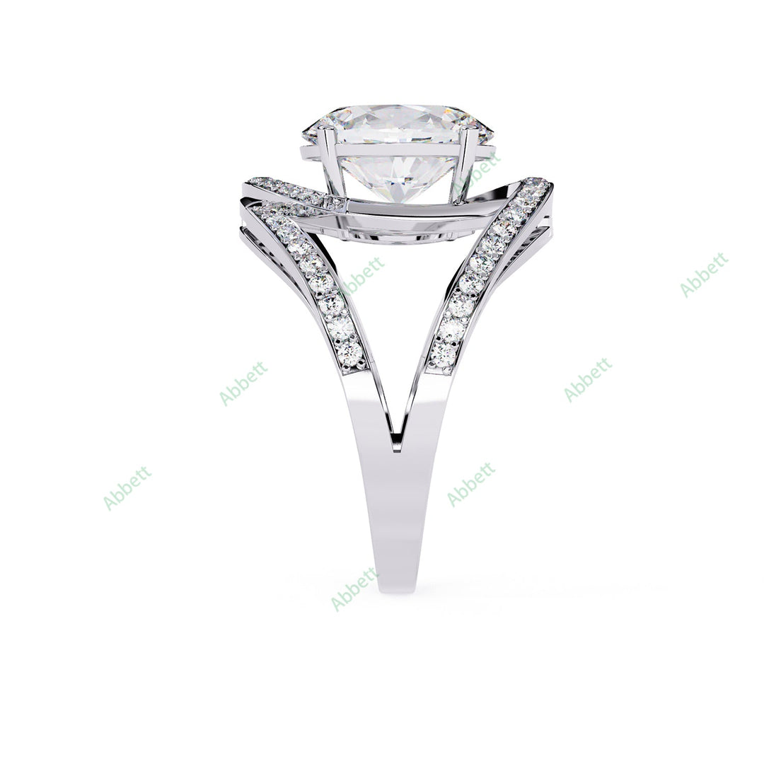 Accented Engagement Ring ENAC1219