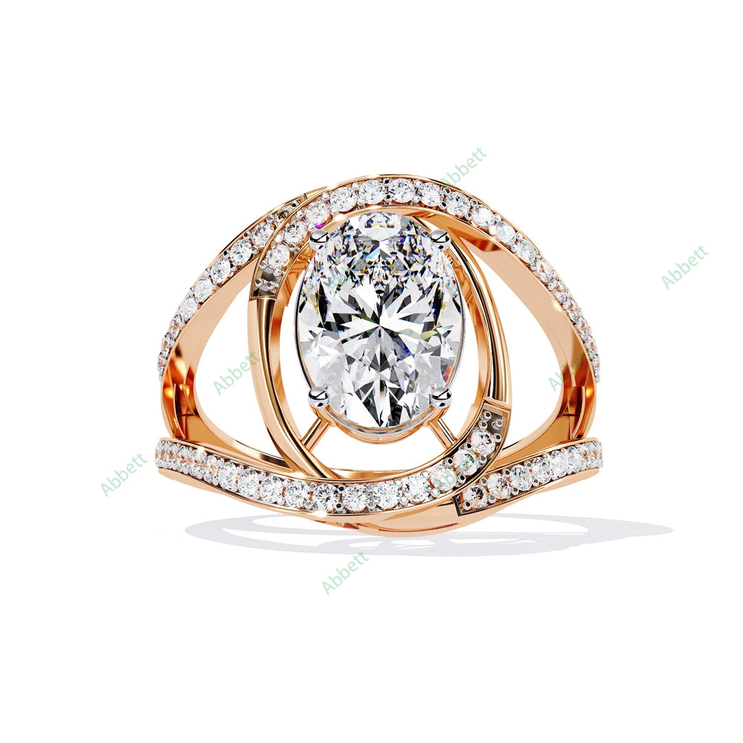 Accented Engagement Ring ENAC1219