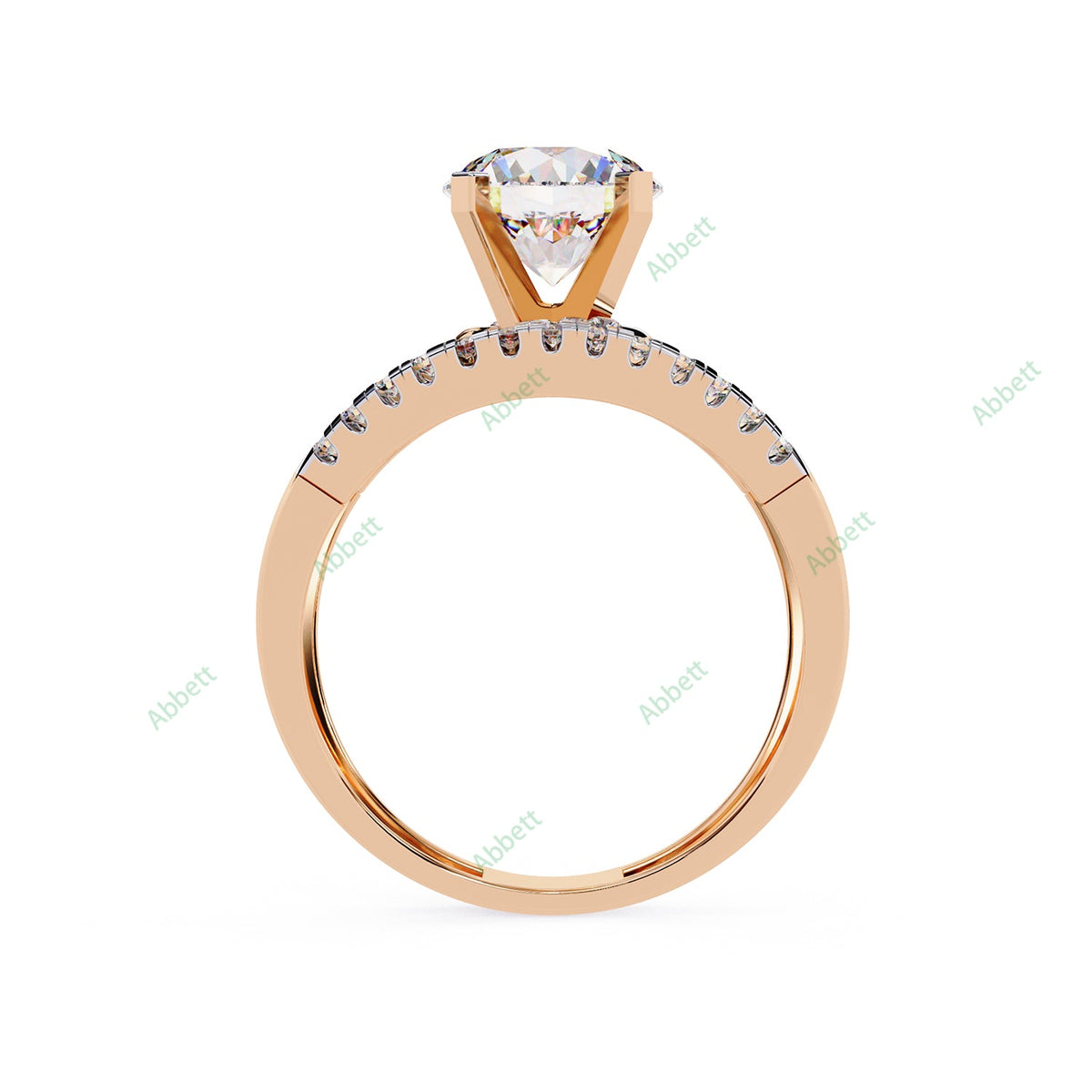 Accented Engagement Ring ENAC1221