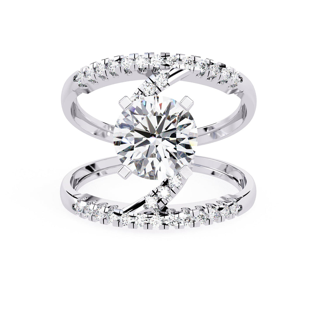 Accented Engagement Ring ENAC1221