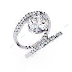 Load image into Gallery viewer, Accented Engagement Ring ENAC1221
